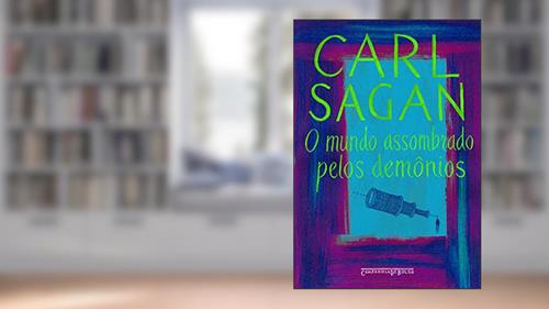 Capa de O mundo assombrado pelos demônios, do autor Carl Sagan