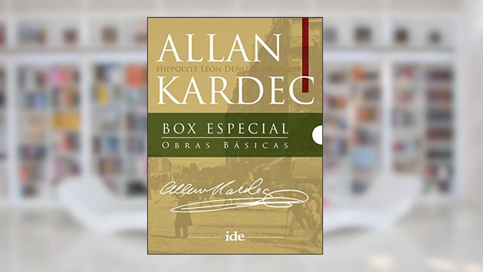 Box Especial Obras Básicas, do autor Allan Kardec