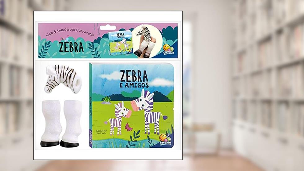 Aventuras com Dedoches: Zebra e amigos, do autor North Parade Publishing