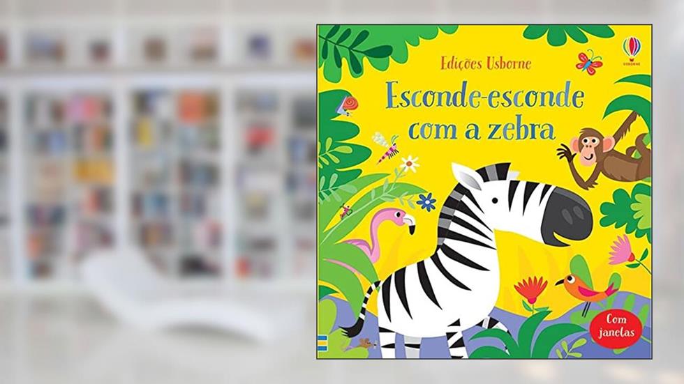 Esconde-esconde com a zebra, do autor Sam Taplin