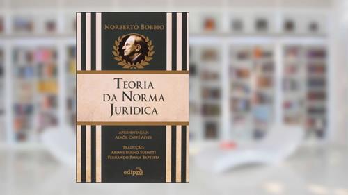 Capa de Teoria da Norma Jurídica, do autor Norberto Bobbio