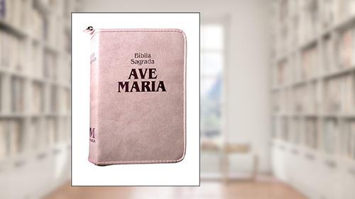 Capa de Bíblia zíper strike - média - rosa: Média - Zíper Strike - Rosa, do autor Editora Ave-Maria