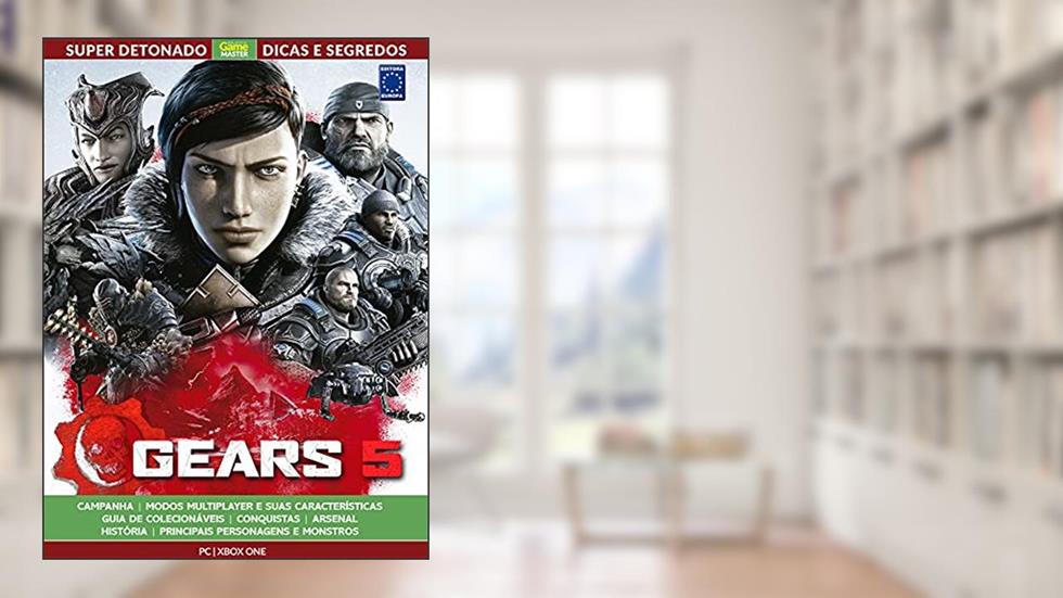 Super Detonado Game Master Dicas e Segredos - Gears of War 5: história, personagens, inimigos, arsenal, campanha, colecionáveis e conquistas., do autor EDITORA EUROPA
