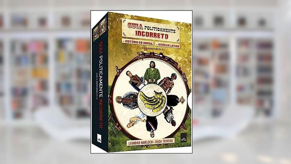 Politicamente Incorreto - Caixa com 2 Volumes, do autor Leandro Narloch; Duda Teixeira