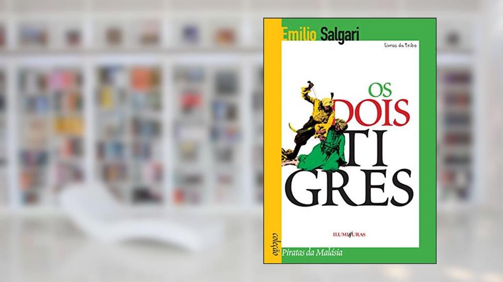 Os dois tigres, do autor Emilio Salgari