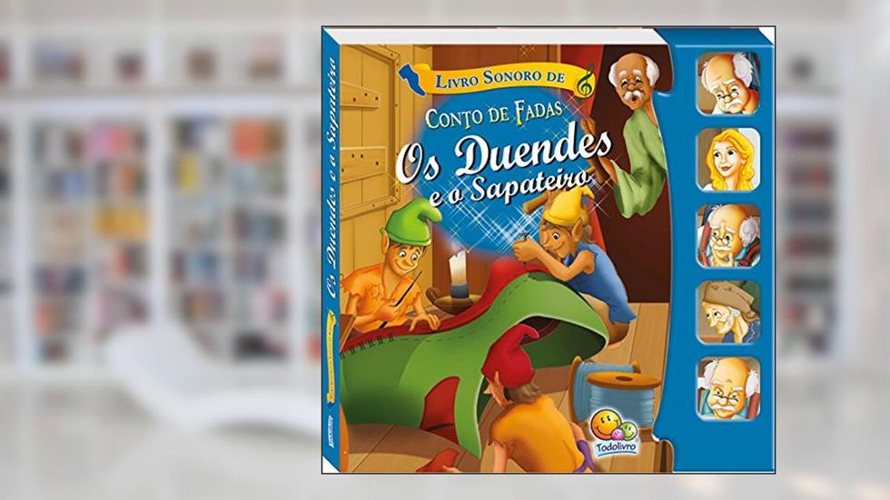 Os Duendes e o Sapateiro. Livro Sonoro de Conto de Fadas, do autor Vários Autores