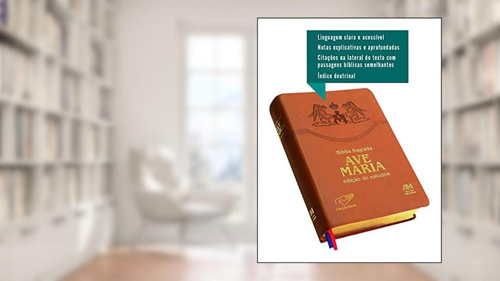 Bíblia Sagrada - Edição de estudos, do autor Editora Ave-Maria