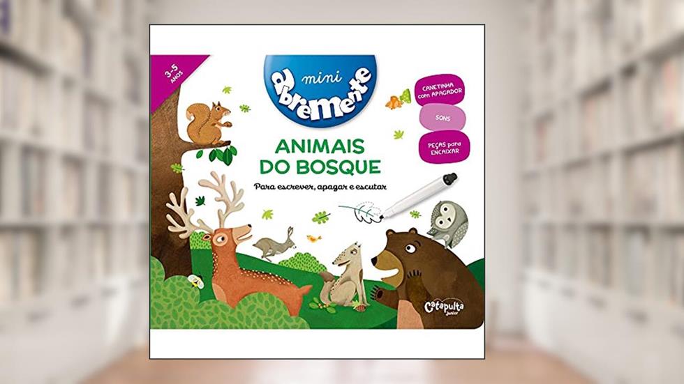 Abremente Mini: Animais do Bosque: 1, do autor Editores Catapulta