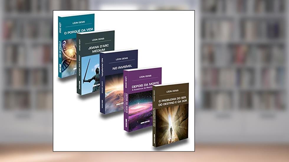 Kit Léon Denis - 5 Livros, do autor Autor: Léon Denis / Tradução: Torrieri Guimarães / Tradução: Guillon Ribeiro / Tradução: João Louren