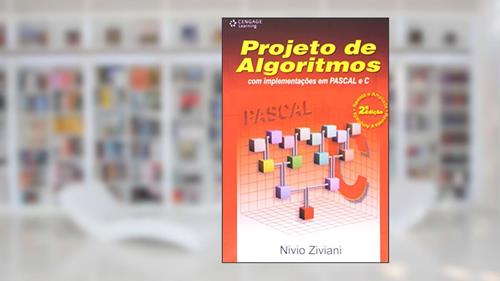 Capa de Projeto De Algoritimos. Com Implementações Em Pascal E C, do autor Nivio Ziviane