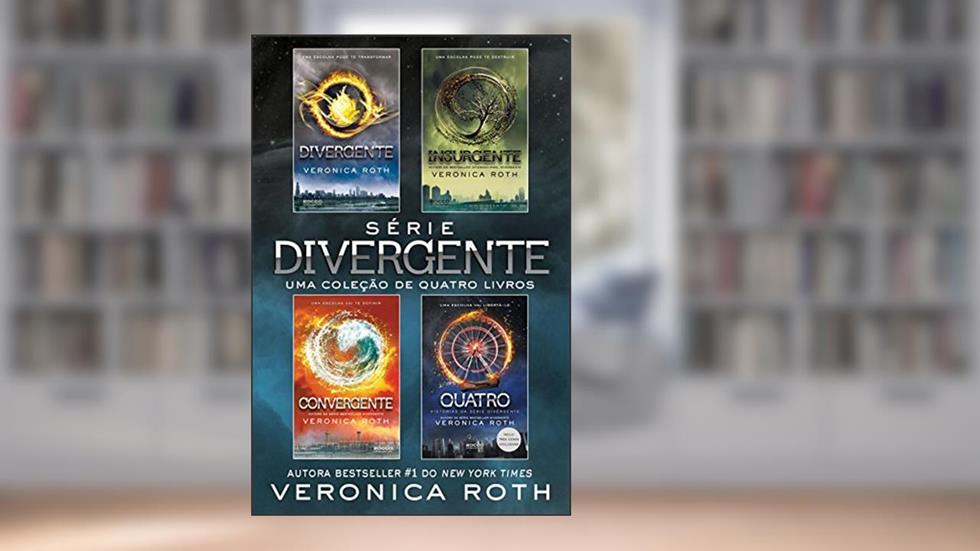 Série Divergente, do autor Veronica Roth