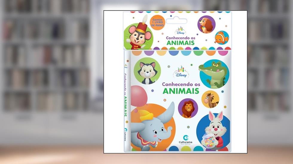 Livro de Pano Disney Baby - Conhecendo os Animais, do autor Culturama