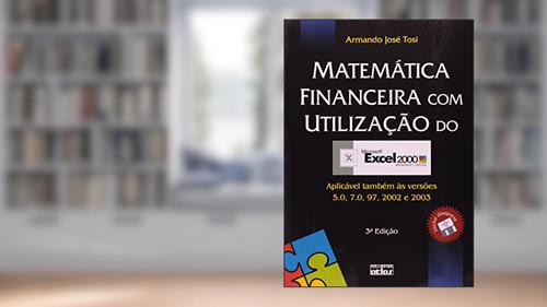 Capa de Matemática Financeira com Utilização do Excel 2000, do autor Armando José Tosi