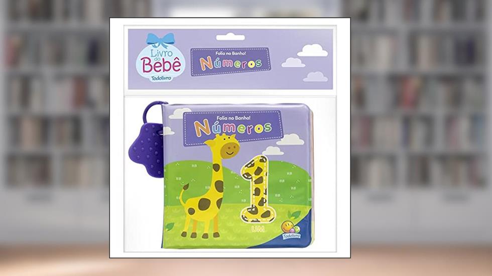 Folia no Banho! Números, do autor Todolivro
