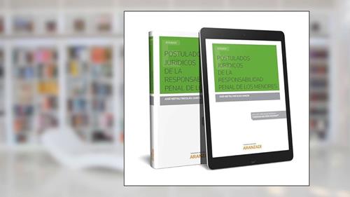 Capa de Postulados Jurídicos de la Responsabilidad Penal de los Menores (Papel + e-book), do autor José Neftalí Nicolás García
