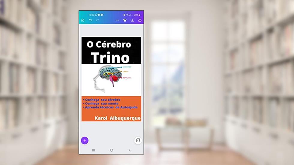 O CÉREBRO TRINO, do autor Karol Albuquerque; Taniele Oliveira