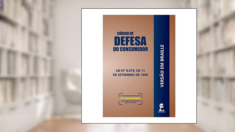 Código de Defesa do Consumidor Versão Braille, do autor David Nascimento