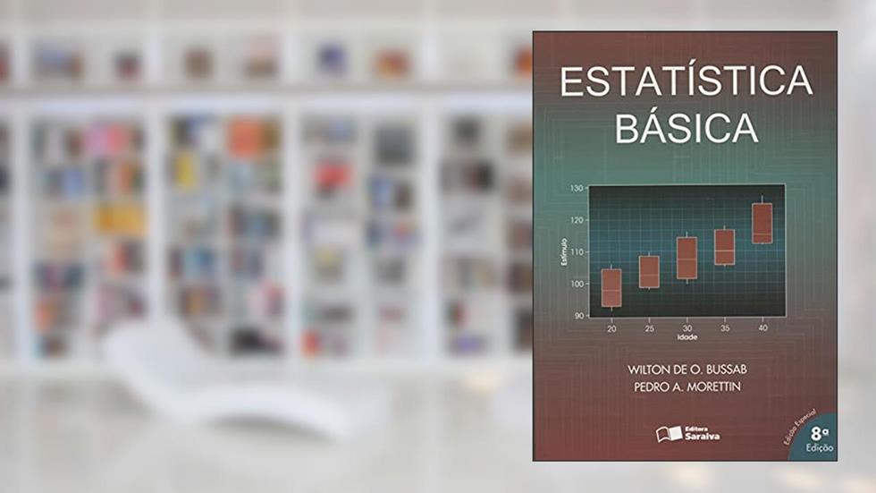 Estatística Básica, do autor Pedro Morettin