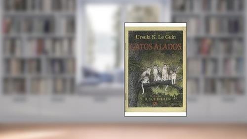 Capa de Gatos Alados, do autor Ursula K. Le Guin
