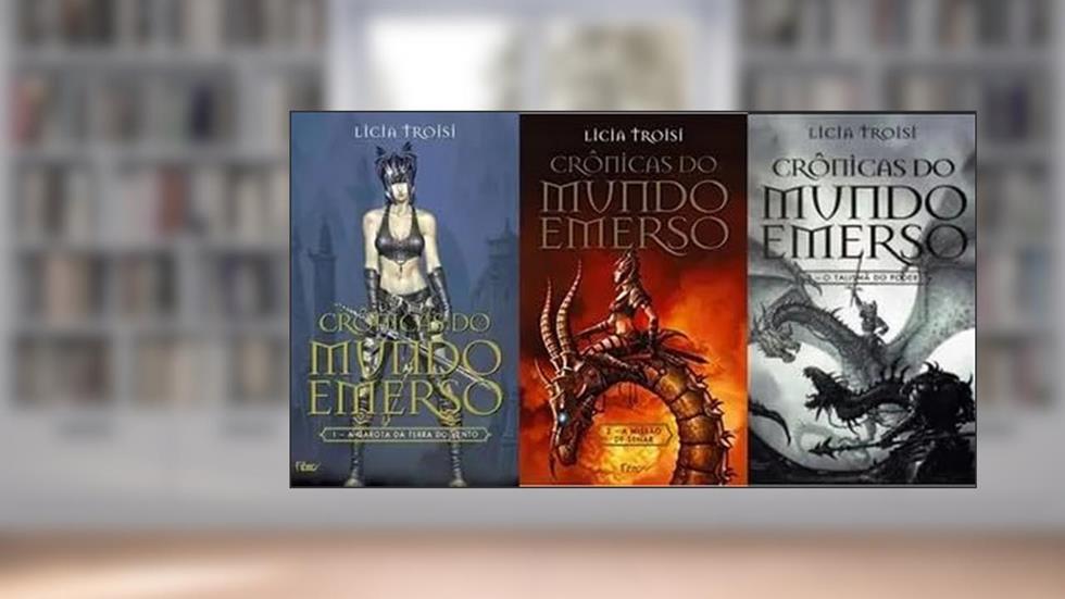 Trilogia - Crônicas do mundo emerso - Coleção, do autor Lícia Troisi