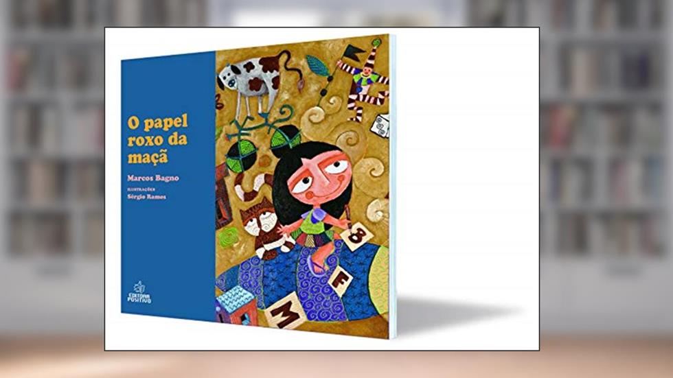 O Papel Roxo da Maçã, do autor Marcos Bagno