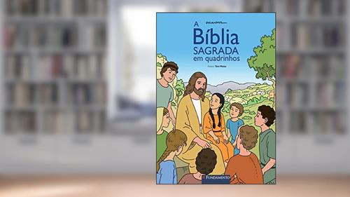 Capa de A Bíblia Sagrada em Quadrinhos, do autor Toni Matas