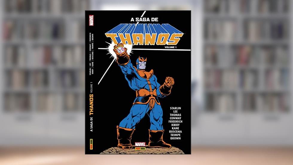 A Saga de Thanos - Vol. 1, do autor Jim Starlin