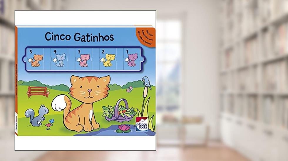 Deslize e Aprenda: Cinco Gatinhos, do autor SMALL WORLD CREATIONS