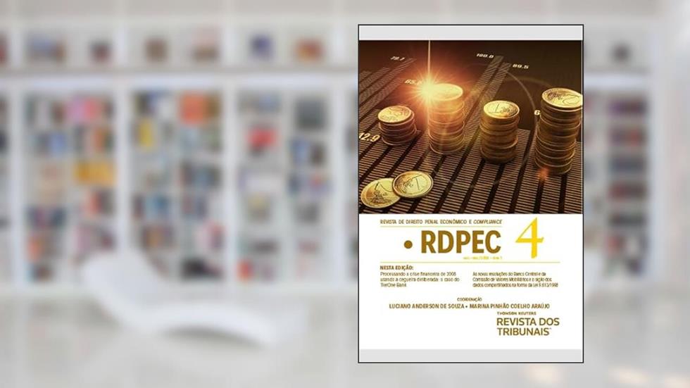 REVISTA DTO PENAL ECON COMP V4 2021 ETQ, do autor Luciano Anderson e Marina Pinhão Coelho Araújo