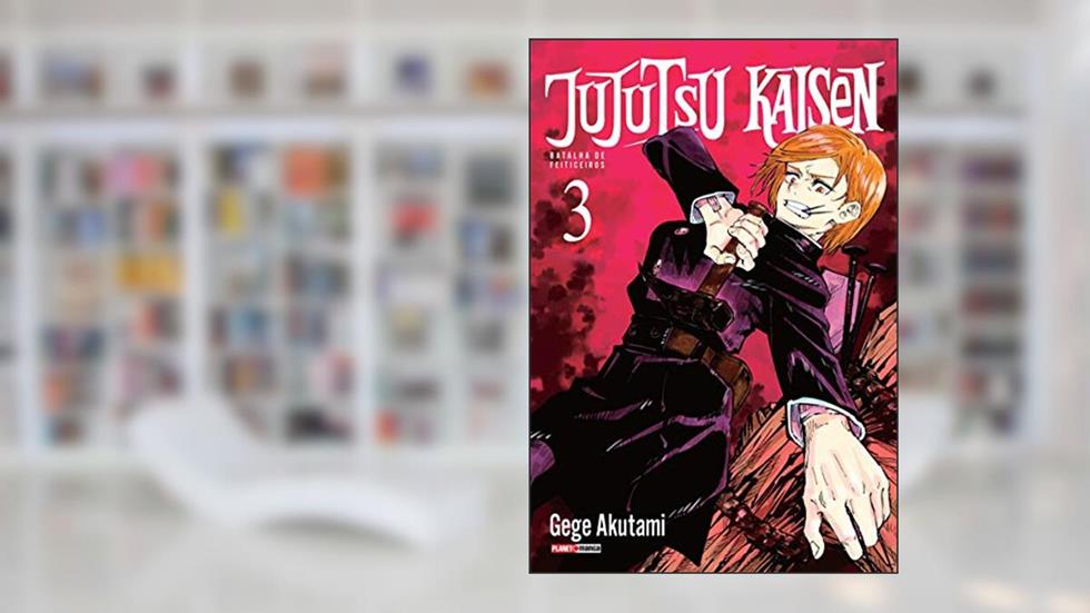 Jujutsu Kaisen: Batalha de Feiticeiros Vol. 3, do autor Gege Akutami