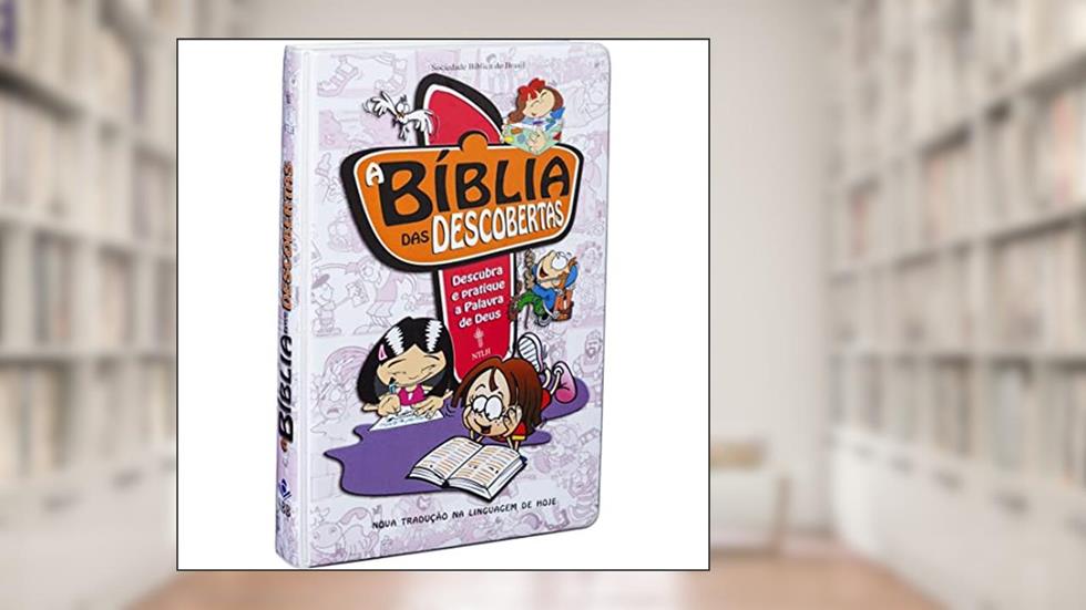 A Bíblia das Descobertas - Capa ilustrada violeta: Nova Tradução na Linguagem de Hoje (NTLH), do autor Sociedade Bíblica do Brasil