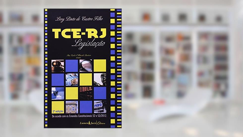 TCE-RJ Legislação, do autor Levy Pinto de Castro