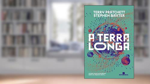 Capa de A terra longa (Vol. 1), do autor Terry Pratchett; Stephen Baxter