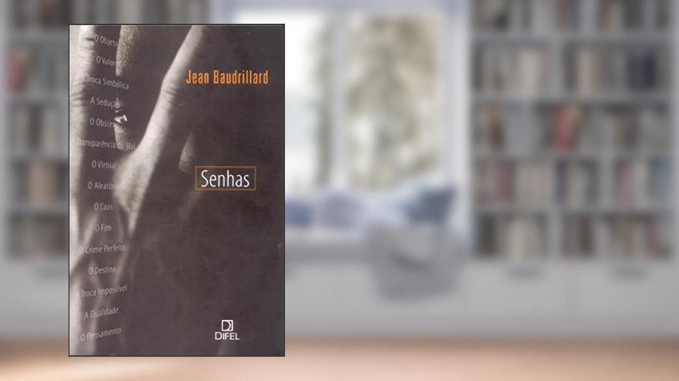Senhas, do autor Jean Baudrillard