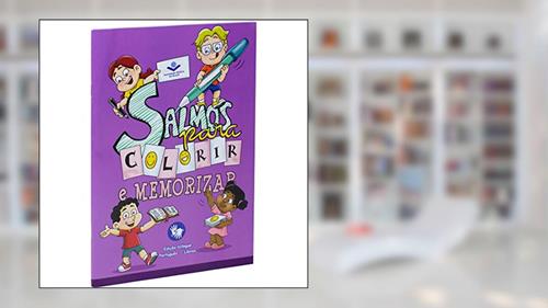 Capa de Salmos para Colorir e Memorizar - Português e Libras: Tradução Novos Leitores (TNL), do autor Sociedade Bíblica do Brasil