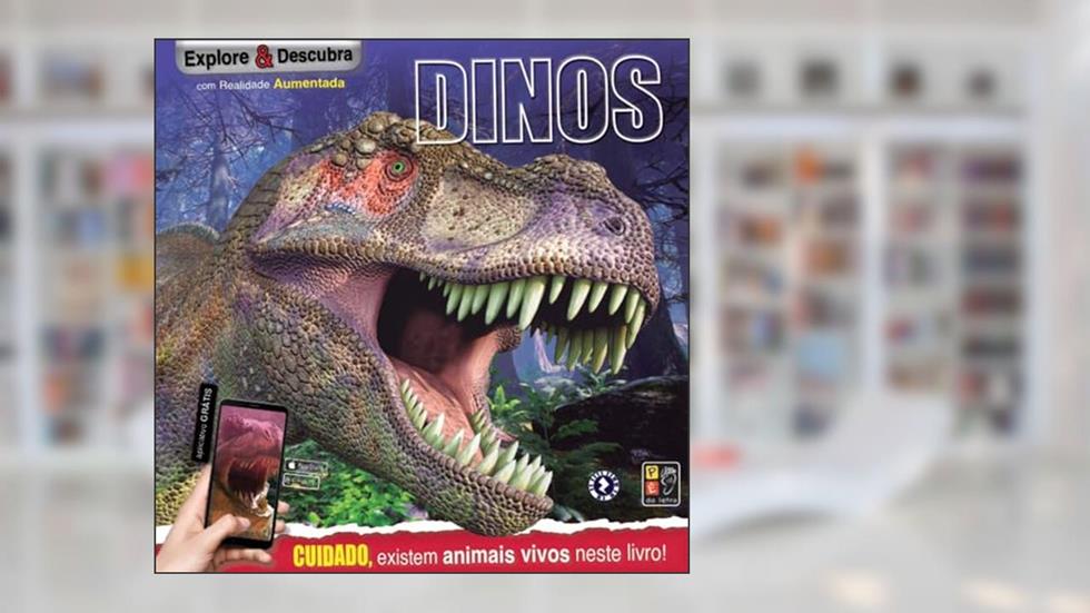 Explore & Descubra - Dinos, do autor Jarbas Cristiano Cerino; Pé Da Letra