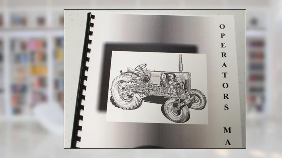 Misc. Tractors Michigan Wheel Loader 275 IIIA Operators Manual, do autor Misc. Tractors Manuals