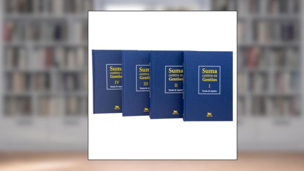 Coleção Suma Contra os Gentios - 4 Volumes, do autor Tomás De Aquino
