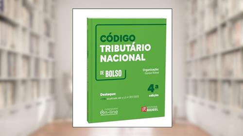 Capa de Código Tributário Nacional - 4ª Edição (2024), do autor EQUIPE RIDEEL
