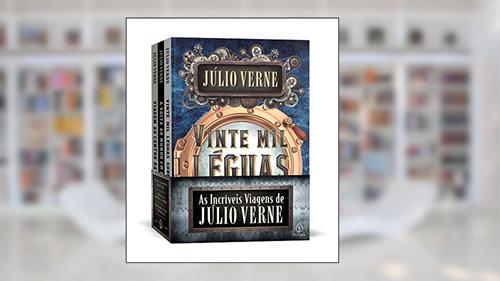 Capa de As Incríveis Viagens de Júlio Verne, do autor Júlio Verne