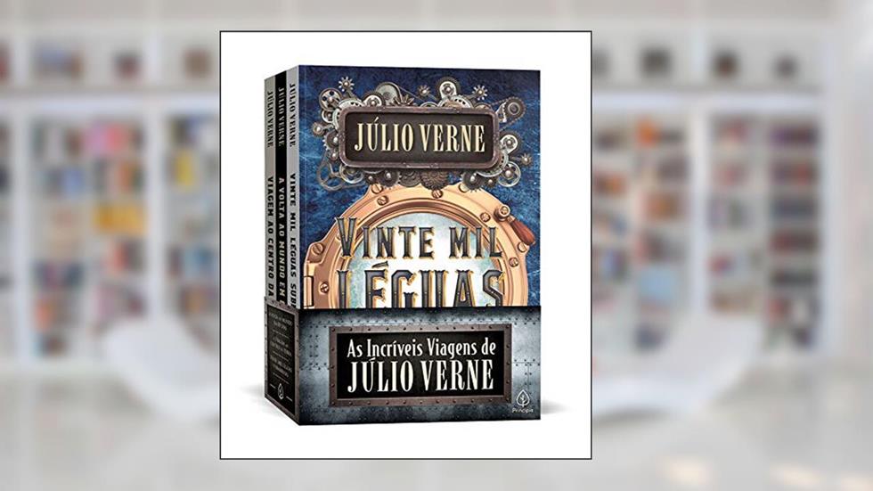 As Incríveis Viagens de Júlio Verne, do autor Júlio Verne