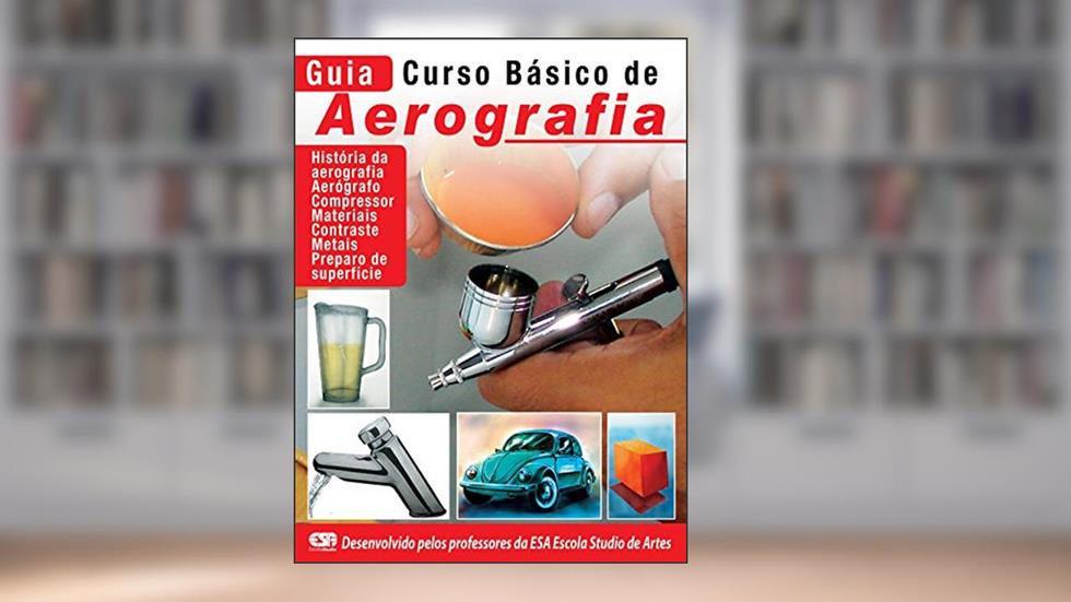 Guia Curso Básico de Aerografia Ed.01, do autor On Line Editora