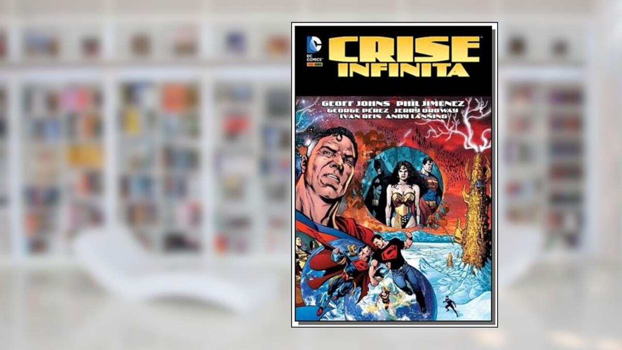 Crise Infinita, do autor Geoff Johns