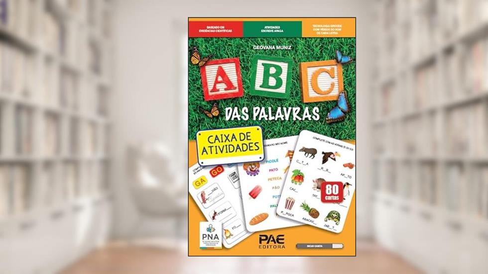 Abc das Palavras - Caixa de Atividades: Caixa de Atividades, do autor Geovana Muniz