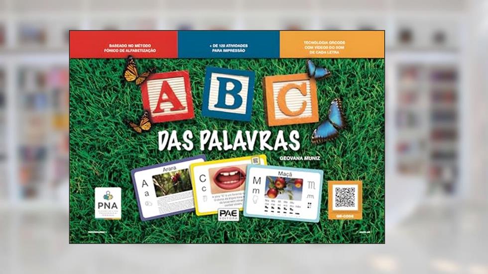Abc das Palavras, do autor Geovana Muniz