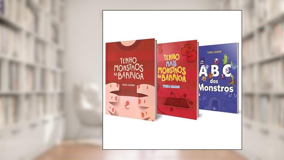 Kit - Tenho Monstros na Barriga, do autor Tonia Casarin
