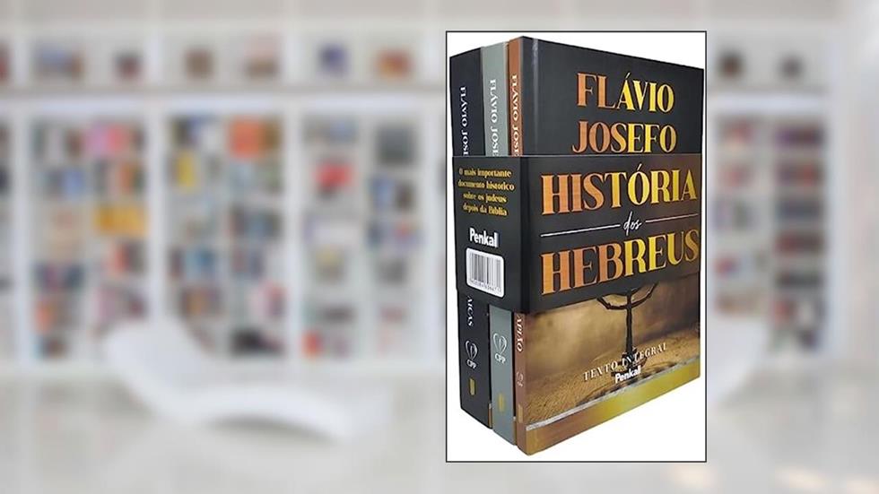 Box Livros Antig. Judaícas, Guerra Judeus E Josefo Contra Apião - História Dos Hebreus Brochura, do autor Almeida Revista e Corrigida
