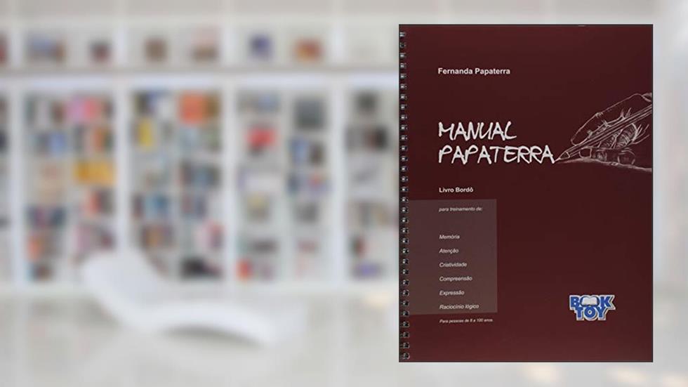 Manual Papaterra - Livro Bordô, do autor Fernanda Papaterra Limongi