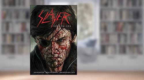 Capa de Slayer. Repentless, do autor Jon Schnepp; Guiu vilanova; Maurício wallace