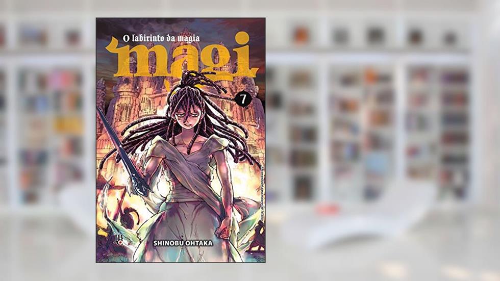 Magi: O labirinto da magia - Vol. 7, do autor Shinobu Ohtaka